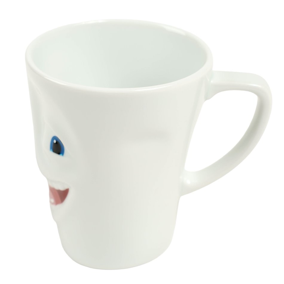 Mug with handle Joking, 350ml, H19cm, D9cm