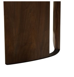 Обеденный стол Otilia, керамика/ореховый шпон/MDF/металл, 180x89cm H76cm