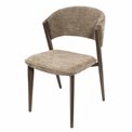 Dining chair Oliveri 8 mink, brown/coffee color, H80.5x51x59cm