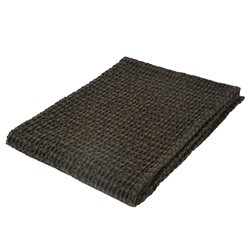 Cotton towel Honey comb, antracite, 50x100cm, 350g/m2