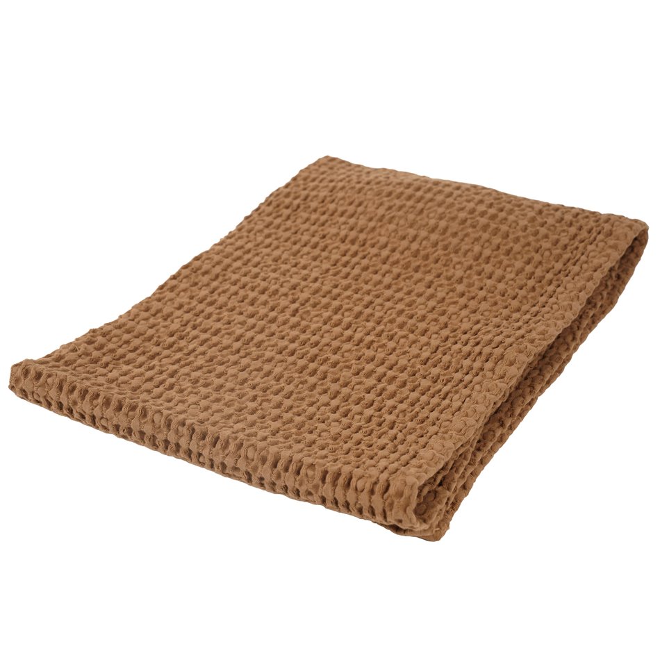 Cotton towel Honey comb, mocha mousse, 50x100cm, 350g/m2