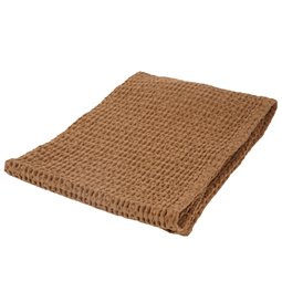 Хлопковое полотенце Honey comb, цвет мокко, 50x100cm, 350g/m2