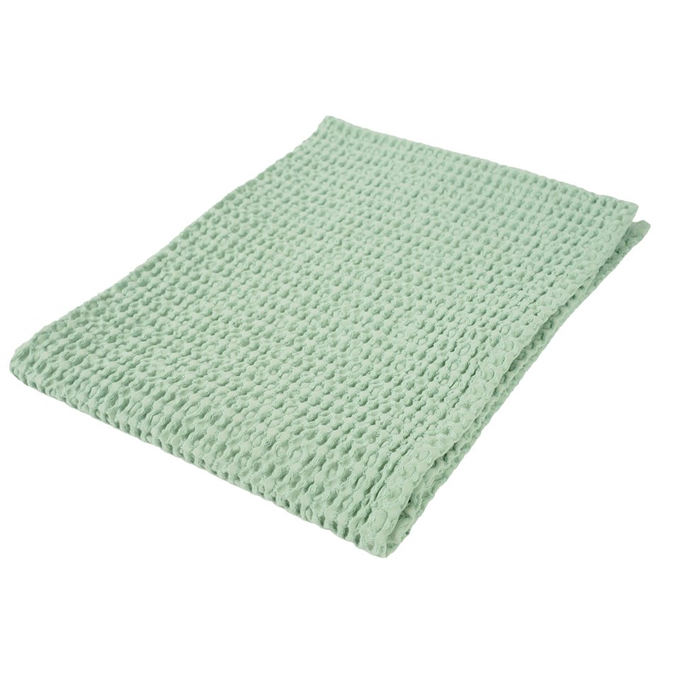 Cotton towel Honey comb, green, 50x100cm, 350g/m2