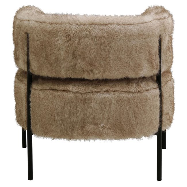 Armchair Lilja Soft, beige, H73x76x57cm, seat height 47cm 
