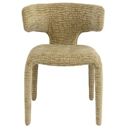 Accent chair Tobi, mix green, velvet, H77x58x57cm, seat height 47cm