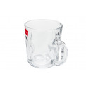 Glass mug, D7.3x8.7cm, 270ml