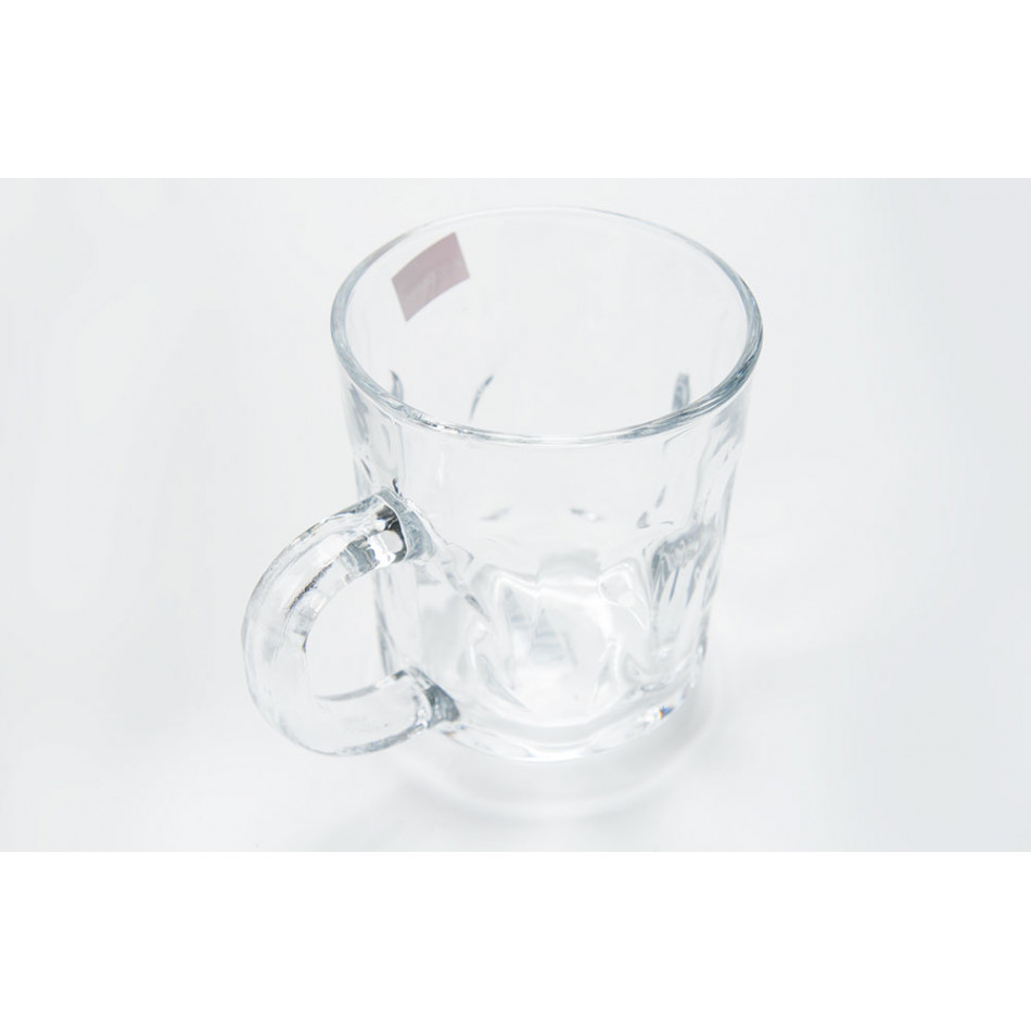 Glass mug, D7.3x8.7cm, 270ml