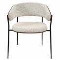 Dining chair Olvena 105 grey, H77x62x57cm, seat height 46cm