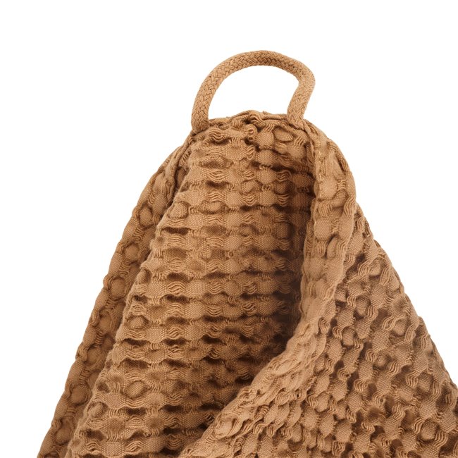 Хлопковое полотенце Honey comb, цвет мокко, 50x100cm, 350g/m2