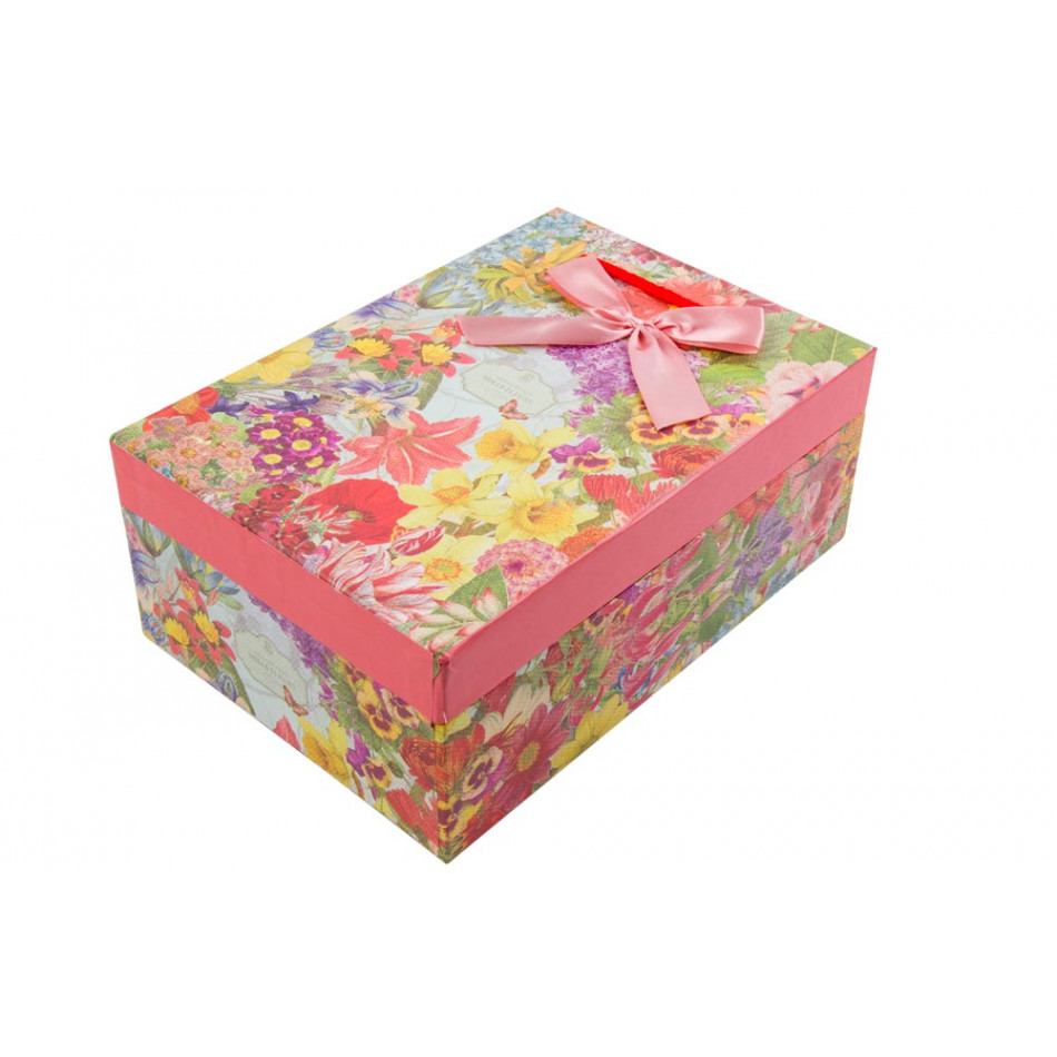 Gift box Mille Fleurs S, 26x18x11cm