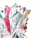 Crystal vase Glacier with lister lead, H30x15x15cm