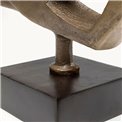 Декоративная фигурка Fantasy, золотистый/бронзовый цвет, H24x75x15cm