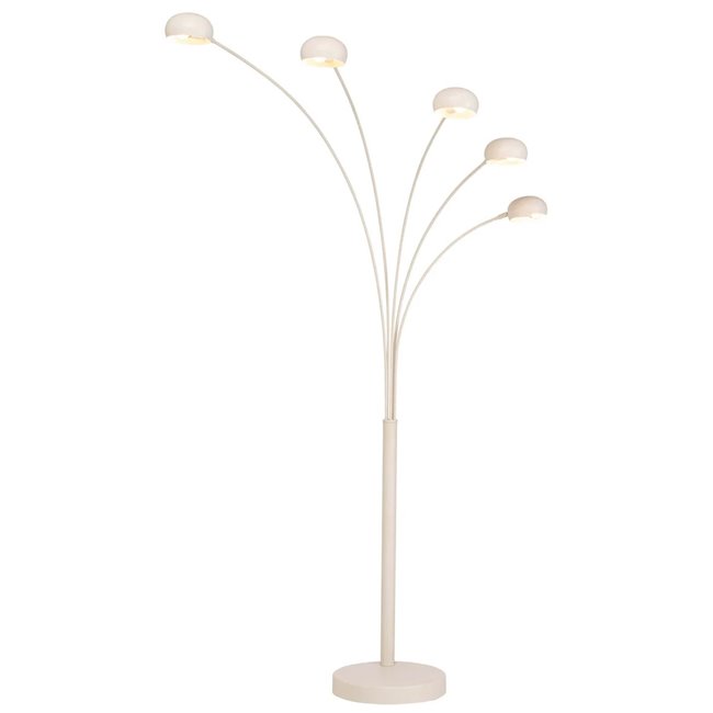 Floor lamp Five Fingers, beige, H217x108x35cm, E14x5 25W(MAX)