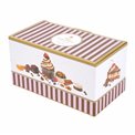 Porcelain mug with saucer in gift box, 350ml, H10x21x13cm