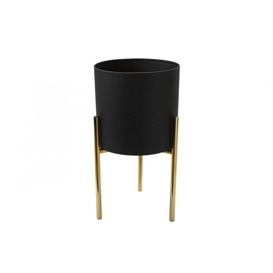 Flower pot Fiora, metal, D21xH36.5cm