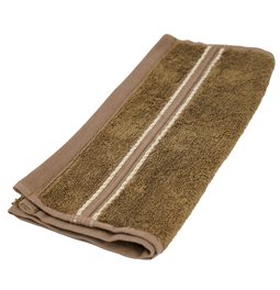 Бамбуковое полотенце 30x50, коричневый, 550g/m2