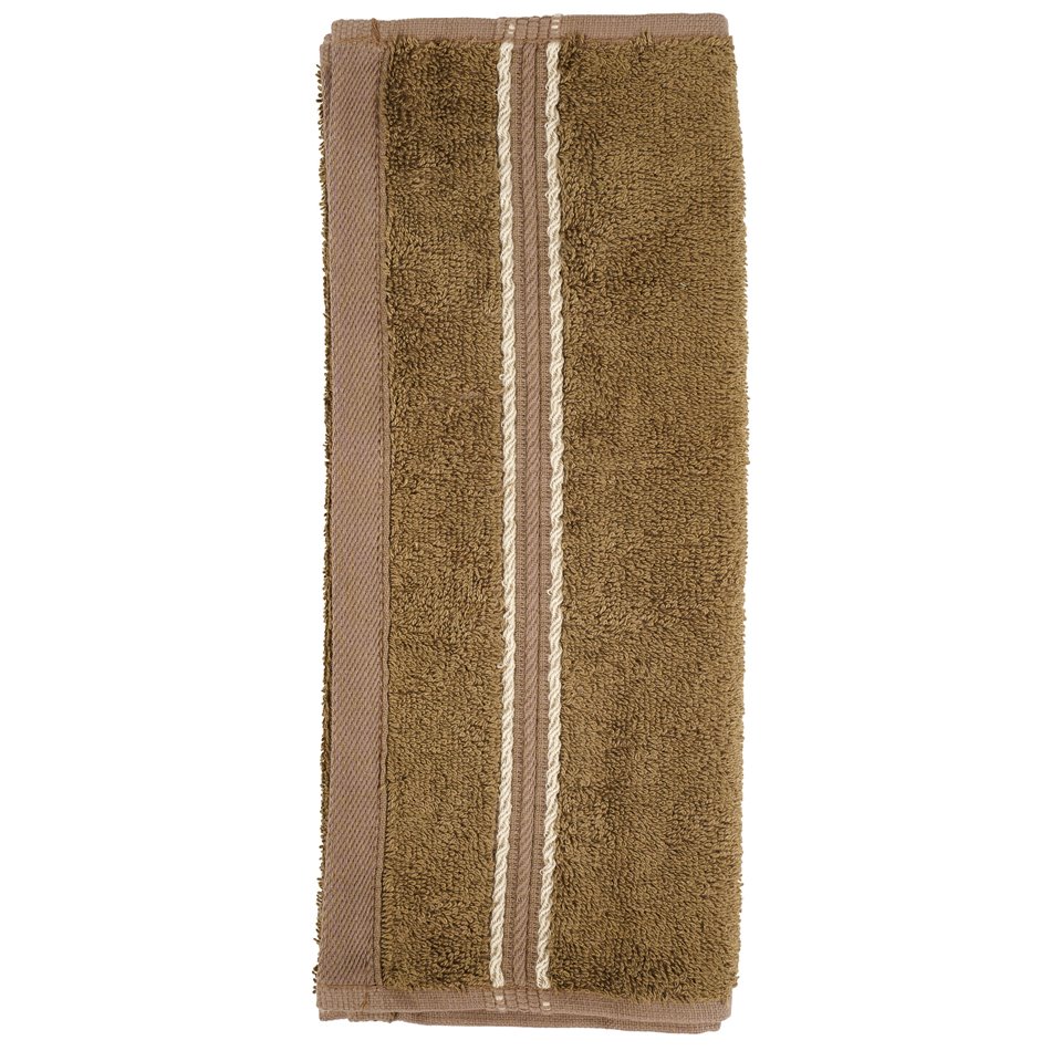 Бамбуковое полотенце 30x50, коричневый, 550g/m2