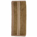 Бамбуковое полотенце 30x50, коричневый, 550g/m2