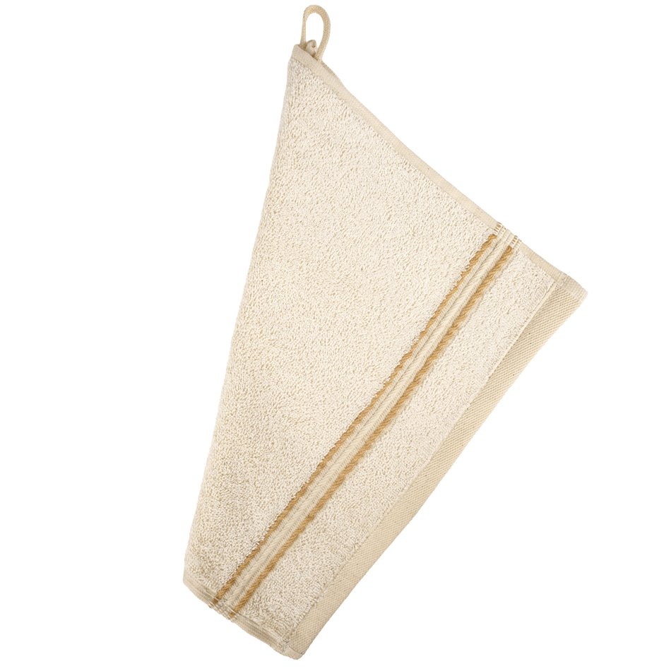 Bamboo towel 30x50, cream color, 550g/m2