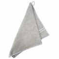 Бамбуковое полотенце 30x50, серый, 550g/m2