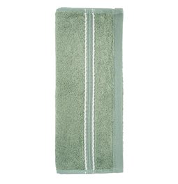 Бамбуковое полотенце 30x50, зеленый, 550g/m2