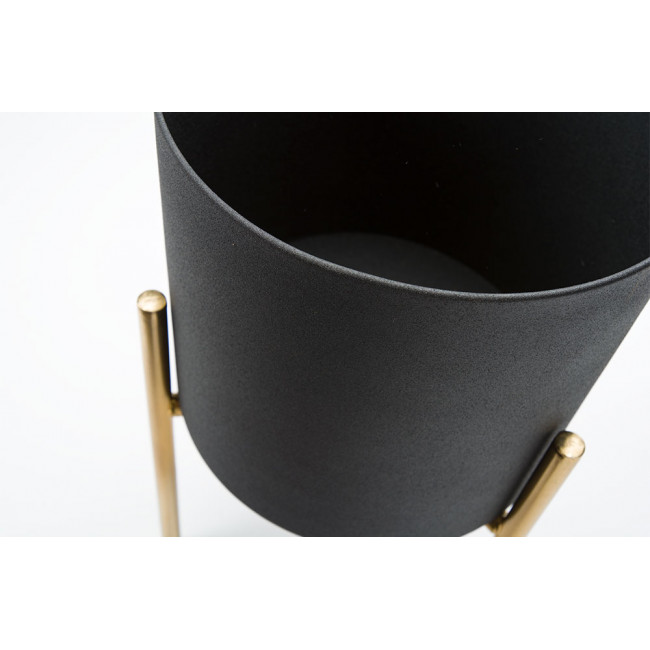 Flower pot Fiora, metal, D21xH36.5cm