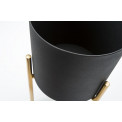 Flower pot Fiora, metal, D21xH36.5cm