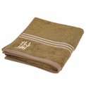 Бамбуковое полотенце 50x100, коричневый, 550g/m2