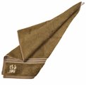 Бамбуковое полотенце 50x100, коричневый, 550g/m2