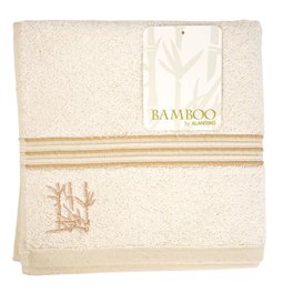 Bamboo towel 50x100, cream color, 550g/m2