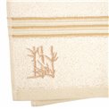Bamboo towel 50x100, cream color, 550g/m2