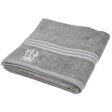 Bamboo towel 50x100, grey, 550g/m2
