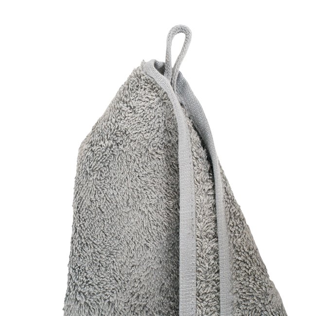 Бамбуковое полотенце 50x100, серый, 550g/m2