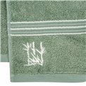 Бамбуковое полотенце 50x100, зеленый, 550g/m2