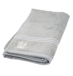 Бамбуковое полотенце 70x140, серый, 550g/m2