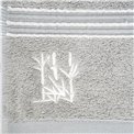 Бамбуковое полотенце 70x140, серый, 550g/m2