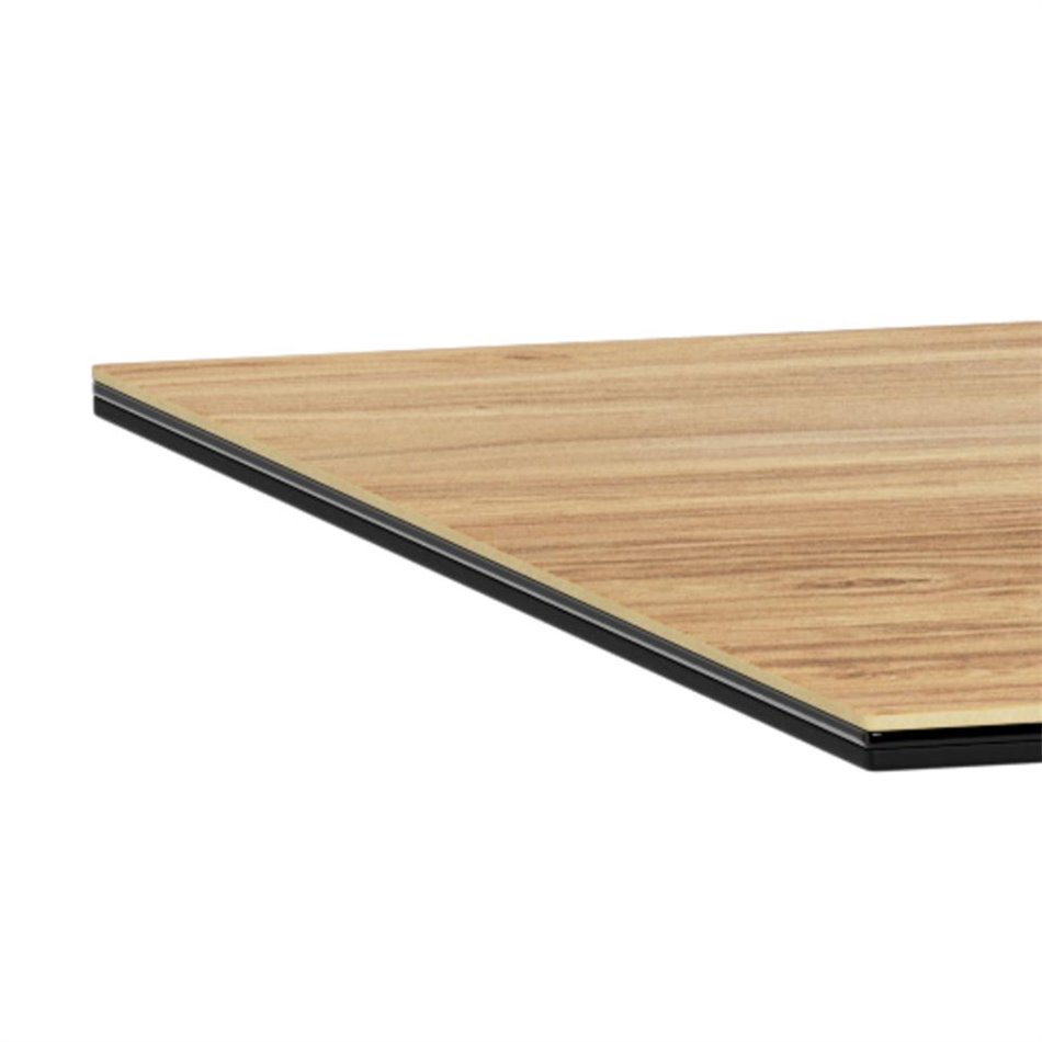 Dining table Aven, ceramic top/steel, H75.5x100x200cm