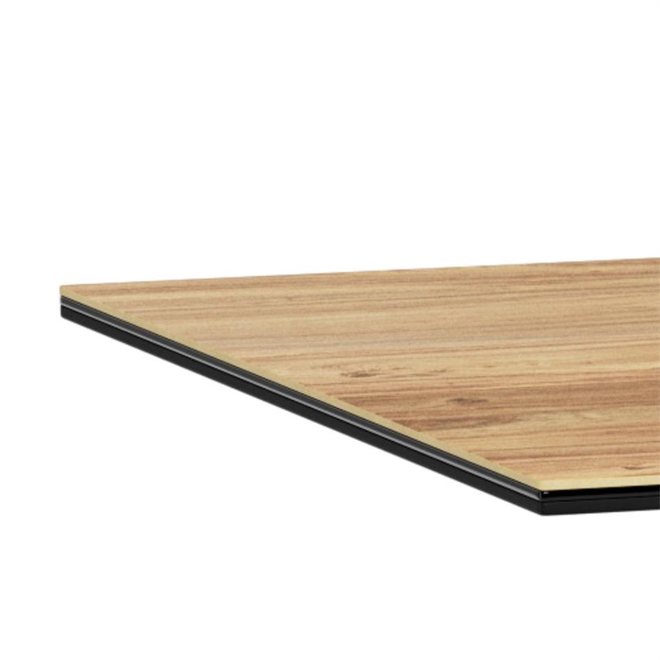Dining table Aven, ceramic top/steel, H75.5x90x160cm