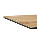 Dining table Aven, ceramic top/steel, H75.5x90x160cm