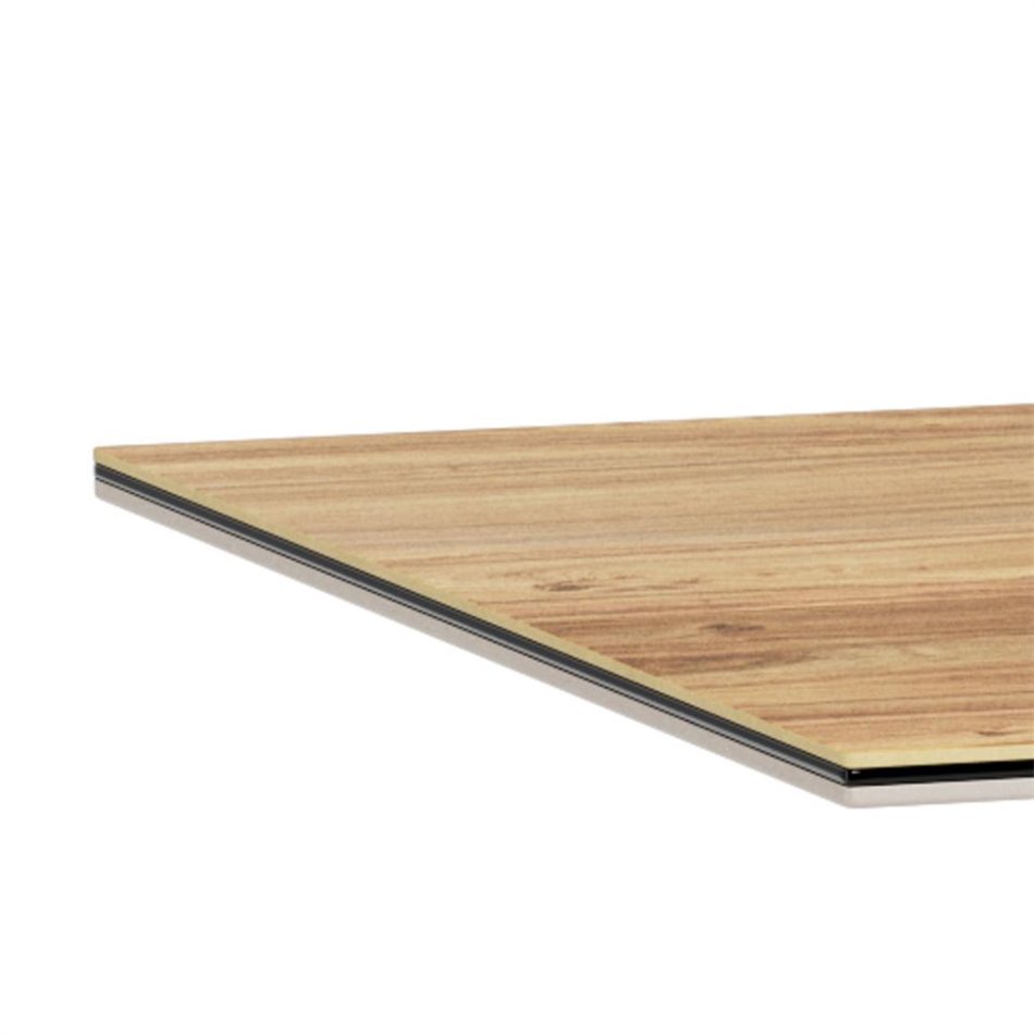 Dining table Aven, ceramic top/steel, H75.5x90x160cm