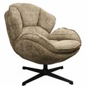Armchair Veroli, brown, H83x81x77cm