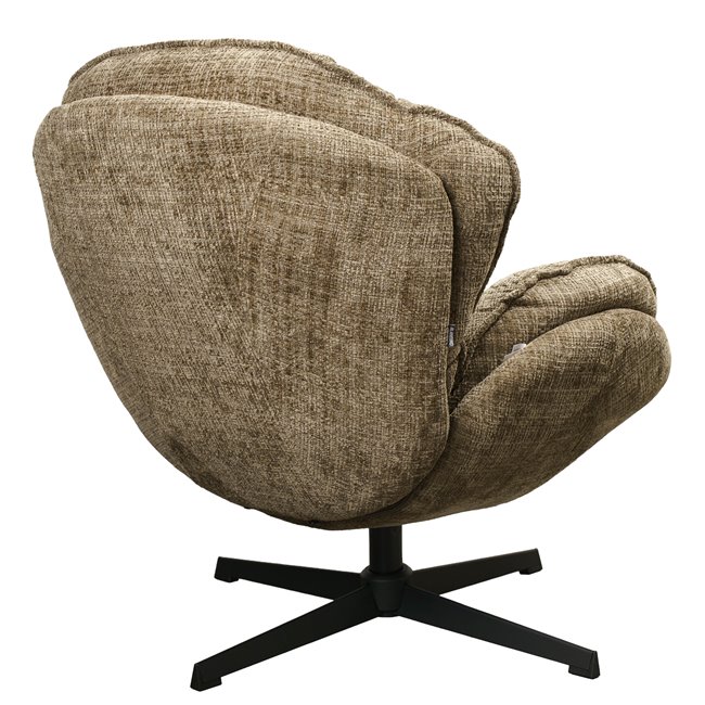 Armchair Veroli, brown, H83x81x77cm