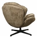 Armchair Veroli, brown, H83x81x77cm
