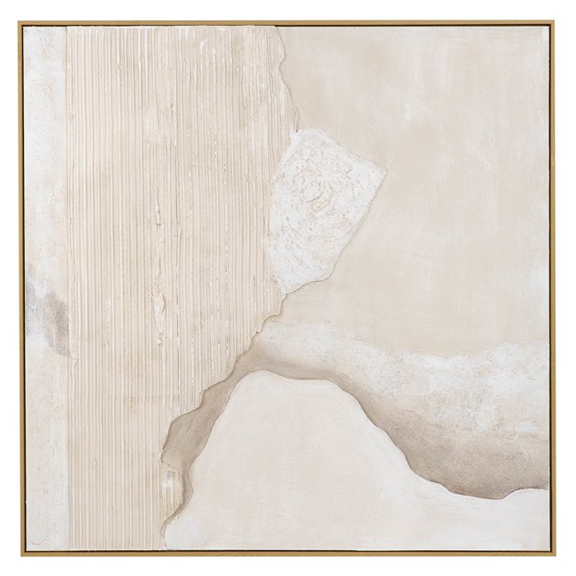 Oil painting Abstract in marble, 100x100cm