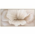 Oil painting Flower in beige, 140x70cm
