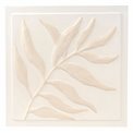 Oil painting Rowan leaf, 40x40cm