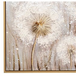 Oil painting Dandelion, 120x80cm
