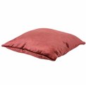 Decorative pillowcase Lotta, dark red, 45x45cm