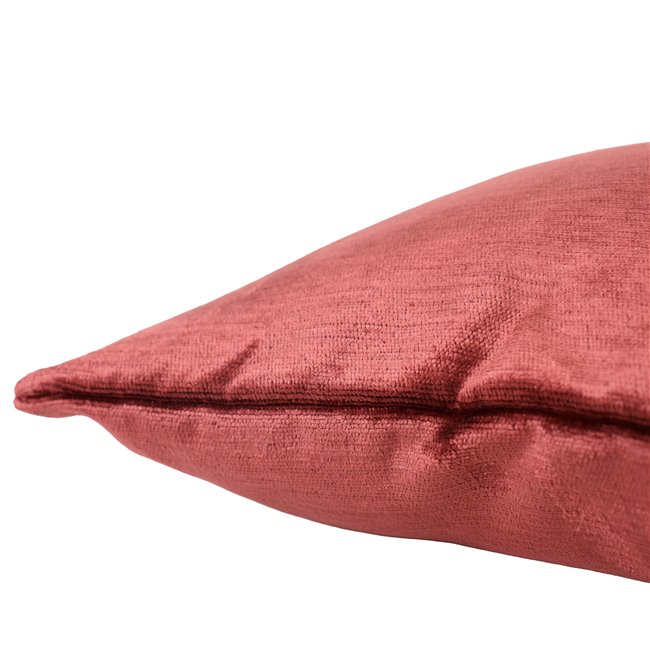 Decorative pillowcase Lotta, dark red, 45x45cm