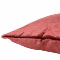 Decorative pillowcase Lotta, dark red, 45x45cm